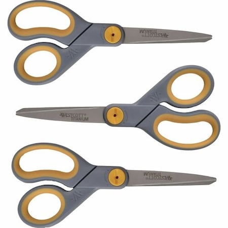 Acme United Scissors, Titanium, Straight,  ACM17532